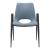 Desi Faux Leather/Steel Dining Chair