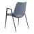 Desi Faux Leather/Steel Dining Chair