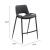 Desi Faux Leather/Steel Counter Stool