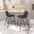 Desi Faux Leather/Steel Counter Stool