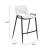 Desi Faux Leather/Steel Counter Stool