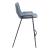 Desi Faux Leather/Steel Counter Stool