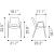 Desi Faux Leather/Steel Dining Chair