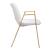 Desi Faux Leather/Steel Dining Chair