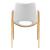 Desi Faux Leather/Steel Dining Chair