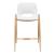 Desi Faux Leather/Steel Counter Stool