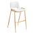 Desi Faux Leather/Steel Barstool