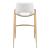 Desi Faux Leather/Steel Barstool