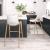 Desi Faux Leather/Steel Barstool
