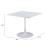 Molly Square MDF/Steel Dining Table