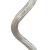 Joel Round Marble/Aluminum Side Table Silver