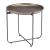 Bronson Round Steel Side Table