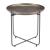 Bronson Round Steel Side Table