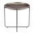 Bronson Round Steel Side Table