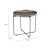 Bronson Round Steel Side Table