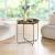 Bronson Round Steel Side Table