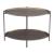 Bronson Oval Steel Coffee Table