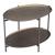 Bronson Oval Steel Coffee Table