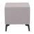 Halle Rectangular Polyester Side Table w/2 Drawers