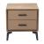 Montana Rectangular Velvet Side Table w/2 Drawers