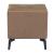 Montana Rectangular Velvet Side Table w/2 Drawers