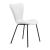 Torlo Faux Leather/Steel Dining Chair