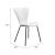 Torlo Faux Leather/Steel Dining Chair