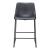 Smart Faux Leather/Steel Counter Stool