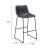 Smart Faux Leather/Steel Barstool