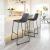 Smart Faux Leather/Steel Barstool