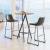 Smart Faux Leather/Steel Barstool