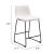 Smart Polyester/Steel Counter Stool
