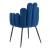 Noosa Velvet/Steel Dining Chair