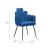 Noosa Velvet/Steel Dining Chair