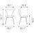 Thibideaux Polyester/Steel Dining Chair