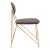 Georges Velvet/Steel Dining Chair