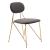 Georges Velvet/Steel Dining Chair