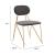Georges Velvet/Steel Dining Chair