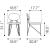 Georges Velvet/Steel Dining Chair
