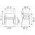 Marcel Polyester/Steel Dining Chair