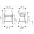 Marcel Polyester/Steel Counter Stool