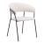 Josephine Polyester/Steel Dining Chair