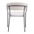 Josephine Polyester/Steel Dining Chair