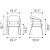 Josephine Polyester/Steel Dining Chair