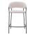 Josephine Polyester/Steel Counter Stool