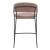 Josephine Polyester/Steel Counter Stool