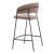 Josephine Polyester/Steel Counter Stool