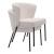 Aimee Fabric/Steel Dining Chair