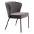 Aimee Velvet/Steel Dining Chair