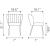 Aimee Velvet/Steel Dining Chair